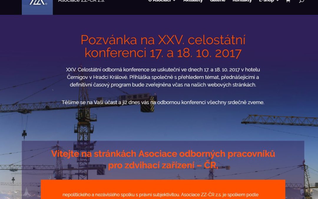 Asociace ZZ-ČR z.s. si Vám dovoluje představit nový web!